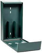 ZERO WASTE USA - Rust Proof Aluminum Dog Waste Dispenser - Free 400 Waste Roll Bags - 10-Year Warranty - Over 500k Sold in USA (Matte Green)