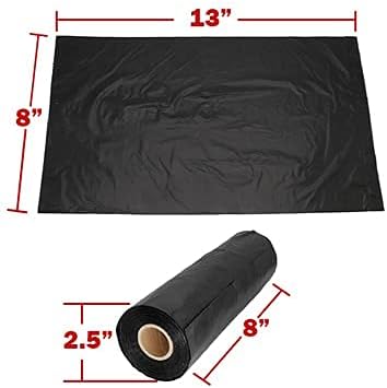 Zero Waste USA 4,000 Commercial Grade, non-branded, Dog Waste Station Refill Roll Bags - 40% Thicker competitor brands Roll Bags - Fits Any Dog Waste Station - 20 rolls of 200 bags