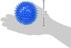 Gnawsome™ 3.5” Spiky Squeak & Light Ball Dog Toy - Medium, Cleans Teeth and Promotes Good Dental and Gum Health for Your Pet, Colors will vary, 3.5"