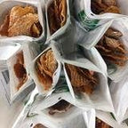 Lucky Premium Treats Chicken Jerky Bits and Strips All Natural, Dehydrated Chicken Breast (7 oz)