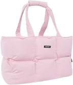 Small Dog Carrier Purse & Cat Tote Bag, Soft-Sided Handbag with Safety Strap, Breathable Mesh, Comfort Carry & Plush Cotton Interior, Lightweight Pet Travel Carrier for Daily Adventures (Pink)
