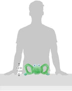 Jolly Pets Jolly Tug-a-Mal Frog Tug/Squeak Toy, Large