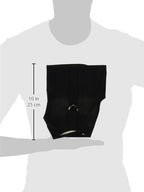 Kitty Holster Cat Harness – Secure Cat Harness for Walking, Soft Cotton Cat Accessories, Comfortable Fit, Strong Hook-and-Loop Closure, Made in USA – Black, M/L