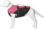 Stunt Puppy Float Doggy Life Jacket, Ergonomic Dog Life Vest for Swimming, Patented Design for Secure Fit, XX-Small, Pink