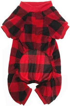 SCENEREAL Dog Pajamas for Small to Large Dogs Soft Pet Sweater Clothes Warm Puppy Onesie Outfits for Doggie Winter Christmas - Dog Jammies Pjs