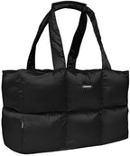 Small Dog Carrier Purse & Cat Tote Bag, Soft-Sided Handbag with Safety Strap, Breathable Mesh, Comfort Carry & Plush Cotton Interior, Lightweight Pet Travel Carrier for Daily Adventures (Black)