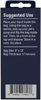 AnimalBiome Dog Poop Bags, 120 Count, 8 Rolls of 15