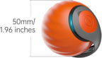 Petgravity Speedy Sprint Ball Toy for Cat Type-C Rechargeable Interactive Cats Toy Orange