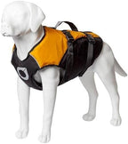 Stunt Puppy Float Doggy Life Jacket, Ergonomic Dog Life Vest for Swimming, Patented Design for Secure Fit, Large, Mango