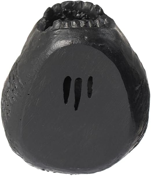 Aztec Death Whistle, Up To125+ Decibels Loud Real Screaming Silbato Azteca Death Whistles Loudest Authentic Human Ehecachichtli Sounding Screams Aztec War Whistle Halloween Costumes Gift (Black)