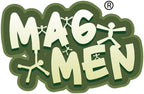 MAGMEN Classic Magnetic Fidget Toy Figures for Kids 3-8, Toddlers & Boys Girls | 10-Piece Solid Set for Travel, Road Trip, Desk & Stocking Stuffer Gifts.