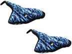 TUFFY - World's Tuffest Soft Dog Toy - Ocean Stingray - Squeakers - Multiple Layers. Made Durable, Strong & Tough. Interactive Play (Tug, Toss & Fetch). Machine Washable & Floats. (2 Pack)