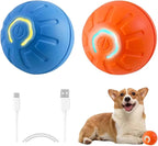 2PCS Shaky Ball for Dogs, Shaky Ball Toy for Dogs, Vibrating Dog Ball, Vibrating Ball for Dogs, Shaky Ball Moving Dog Toy, Automatic Moving Dog Toy Ball, Suitable for All Dogs (Orange+Blue)