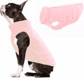 JACKO & CO - Fleece Vest Dog Sweater with Leash Ring - Soft, Warm & Lightweight Pullover Coat for Small & Medium Dogs, Puppies & Cats - Cozy Fall/Winter/Spring Pet Jacket (Pink Lemonade, Small 4-6lbs)