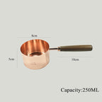 1 Cup Stainless Steel Dog Cat Food Measuring Scoop for Dry and Wet Food, Accurate Measurement for Rice, Flour, Grain (Long Handle Rose Gold)