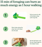 Reggie Forager Ball & Training Treats for Dogs | Enrichment Toy + Healthy Turkey & Pumpkin Training Treats | Reduces Boredom, Stress & Hyperactivity | Low-Calorie, Protein-Packed | 340 Treats