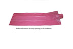 Easy Open & Strong Leak-Proof Poop Bags Dog Waste Bags 13.25 x 9" And 13.25" x 8.50" Made in USA .Bags are easier to tie than standard 12 inch bags (Pink)