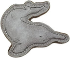 Yeti Dog Chew Premium Leather Dog Toy, All Natural Ethically Sourced, River Dolphin
