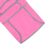 HDE Dog Raincoat with Clear Hood Rain Jacket Poncho for Small Medium Large Dogs Pink - 3XL
