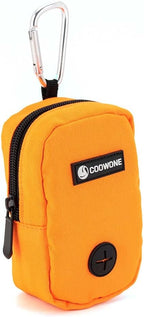 COOWONE Small Dog Treat Bag, Portable Dog Treat Bag for Leash with Clip, Puppy Training Bags Built in Poop Bag Dispenser, Pocket Sized Dog Treats Pouch, Doggie Snack Rewards Bag, Dog Treat Carrier