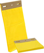 Zero Waste USA - The MITTN Bag® - MittN Dog Waste Header Bags with 7" gusset bottom creates a 'mitt' for easy pick-up - Fits all header dispensers - Yellow 20 headers = 2,000 Bags