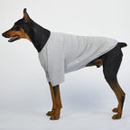 Dog Shirt for Small Dogs Plain T-Shirts Soft Breathable Dog Cotton Shirt pet Clothes (2X-Large, Gray)