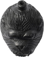 Aztec Death Whistle, Up To125+ Decibels Loud Real Screaming Silbato Azteca Death Whistles Loudest Authentic Human Ehecachichtli Sounding Screams Aztec War Whistle Halloween Costumes Gift (Black)