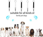 Dog Whistle to Stop Barking Neighbors Dog Adjustable Ultrasonic Silent Dog Whistle, Professional Recall Dog Training Whistleswith Lanyard ，2 Pack Dog Whistle.
