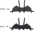 Pet Cat Bat Wings for Halloween Party Decoration, Dog Cosplay Bat Costume,Puppy and Cat Dress Up Accessories (Black, Large)