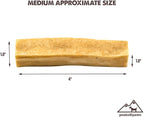 peaksNpaws Yak Cheese, High Protein, Himalayan Dogs Chews, Natural Dog Treats, Lactose Free, Long Lasting Dogs Treat for Aggressive Chewers Under 35 lbs 3 Medium Chew Sticks