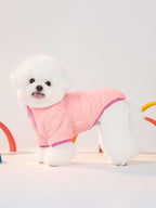 Haloumoning Dogs Fleece Winter Coats Jackets for Small and Medium Dogs Thick Full Zip Sherpa Turtleneck Puppy Jackets