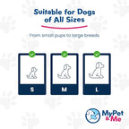 My Pet & Me – Durable Rope Dog Toy for Chewing, Tug of War, and Interactive Play – Perfect for Puppies and Active Dogs (21.6 Inch, 4-Knot Dog Rope Toy)