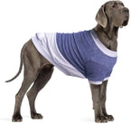 Extra Large Dog Sweaters Warm Clothes Pullover Sweatshirts for Labrador Rottweiler Great Dane, Blue Grey, 8X-Large