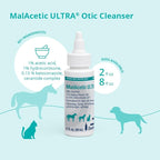 Otic Cleanser for Dogs, Cats and Horses, 2 oz