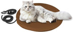 On/Off Switch Electric Pet Heating Pad with Chew Resistant Cord and 2PCS Machine Washable Cover,Indoor Heated Pet Bed Warmer,for Cat Beds and Dog Beds (One Size)