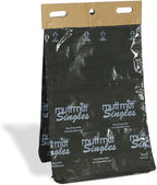 Mutt Mitt® Singles Dog Waste Header Bags - 500 Bags perfect for 1 Dog Waste Station - Single-Ply, thick bag with a bottom gusset, for safer, easier pick-up