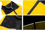 Dog Raincoat,Waterproof Windproof Rain Jacket,All-Weather Jacket,for Small Medium Large Extra Large Dogs (Yellow, Medium)