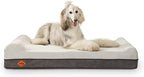 Laifug Orthopedic Memory Foam Dog Bed Extra Large Dog Bed with Pillow and Durable Water Proof Liner & Removable Washable Cover & Smart Design(Dark Grey)