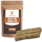 Wildfang® Coffee Wood Dog Chew, XS - Tough Chew Toys for Aggressive Chewers, Dog Teething Toys for Puppies, Training for Chewing Muscles, Coffee Tree Sticks for X-Small Dogs (Under 22 lbs), Pack of 3