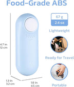 Clink Design Clicker Dog Trainer & Dog Treat Pouch Alternative, Puppy Essentials Dual Use 2 in 1 Dog Clicker for Training - Durable, Light (2.36 oz), Easy to Clean & Handle, Innovative Design, Blue