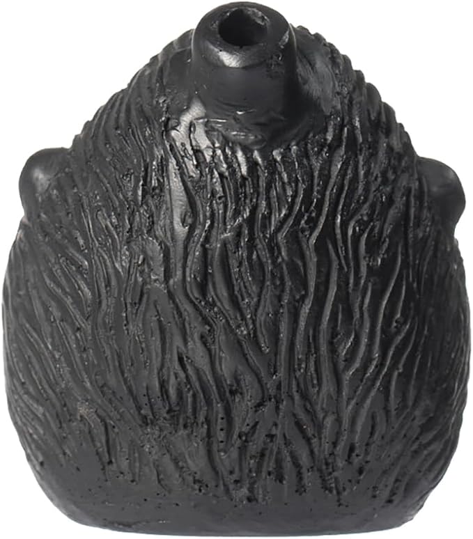 Aztec Death Whistle, Up To125+ Decibels Loud Real Screaming Silbato Azteca Death Whistles Loudest Authentic Human Ehecachichtli Sounding Screams Aztec War Whistle Halloween Costumes Gift (Black)