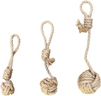 Hemp Rope Dog Tug Toy - Eco-Friendly Lasting Performance - Interactive & Entertaining Dog Gift - No Harmful Dyes or Chemicals, Perfect for Large Dogs, (Up to 50lbs +)