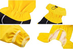 Dog Raincoat,Waterproof Windproof Rain Jacket,All-Weather Jacket,for Small Medium Large Extra Large Dogs (Yellow, Small)