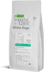 Nature's Protection Dry Dog Food for Puppy & Adult - High Protein, Grain Free Tear Stain Formula - Dog Kibble for Small, Medium & Large Breed Dogs with White Fur (Superior Care - Insect, 22 lb)