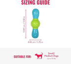 KONG CoreStrength Bow Tie Bone - Dog Dental Chew Toy - Durable, Multi-Layered Dog Toy for Enrichment Play & Dental Care - with Textured Body for Teeth Cleaning - for Small/Medium Dogs