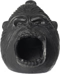 Aztec Death Whistle, Up To125+ Decibels Loud Real Screaming Silbato Azteca Death Whistles Loudest Authentic Human Ehecachichtli Sounding Screams Aztec War Whistle Halloween Costumes Gift (Black)