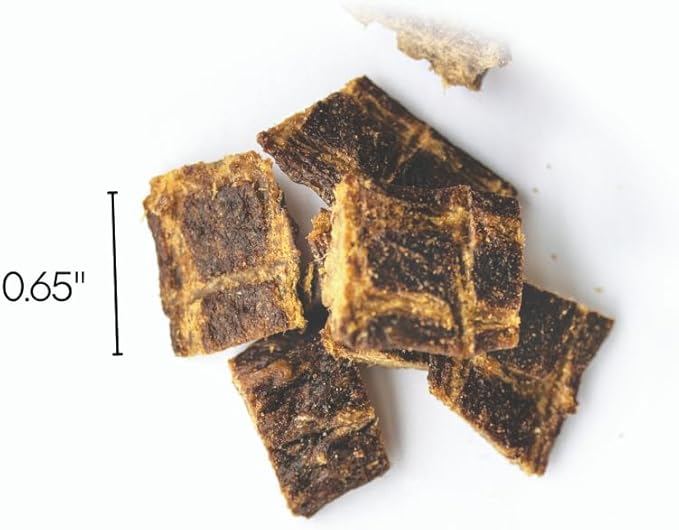 Farmland Traditions Tiny Loves Jerky Trainer Treats for Dogs w/Bone Broth (Beef, 32 oz.)