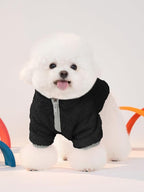 Haloumoning Dogs Fleece Winter Coats Jackets for Small and Medium Dogs Thick Full Zip Sherpa Turtleneck Puppy Jackets