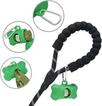 Ley's Dog Poop Bags 360 Count, Unscented Extra Thick Waste Bag with Dispenser, 100% Leak Proof, Doggie Bag Refill Rolls