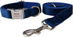 Dog Collar Custom Personalized Engraved Name and Phone Number for Puppy Small Medium Large Pets (S, Blue)